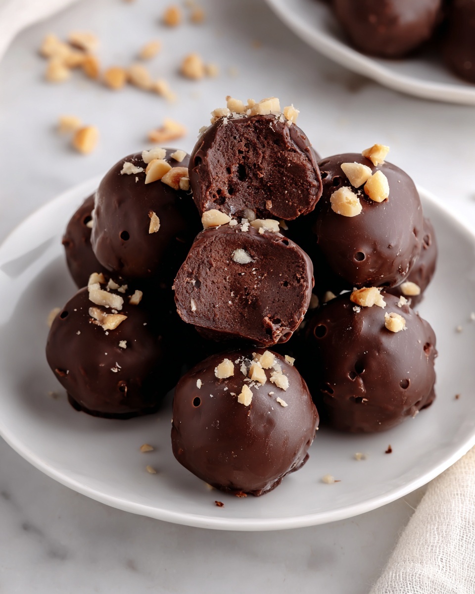 No-Bake Brownie Bites Recipe - Recipe Image