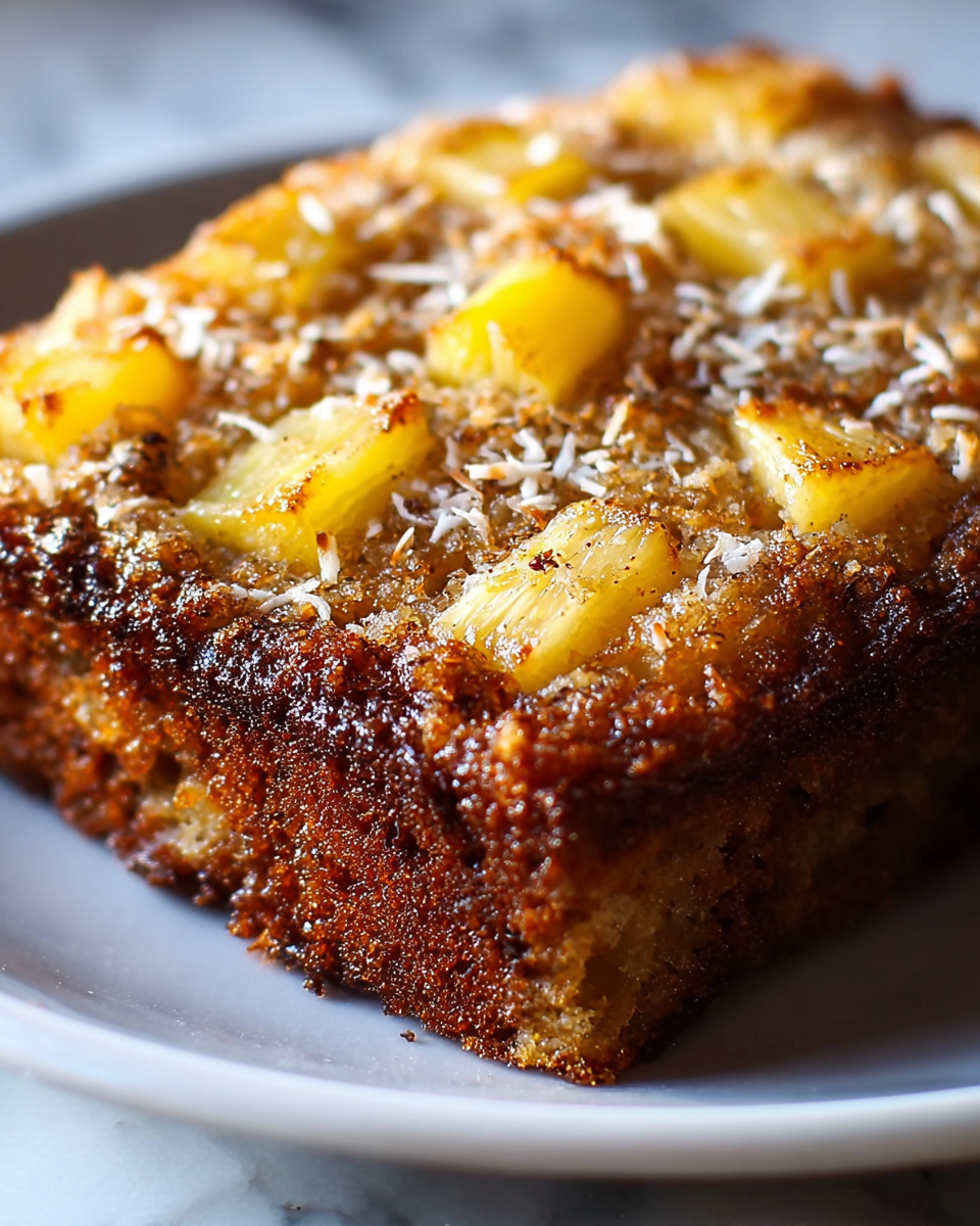 Hawaiian Banana Bread with Coconut and Pineapple Recipe - Recipe Image