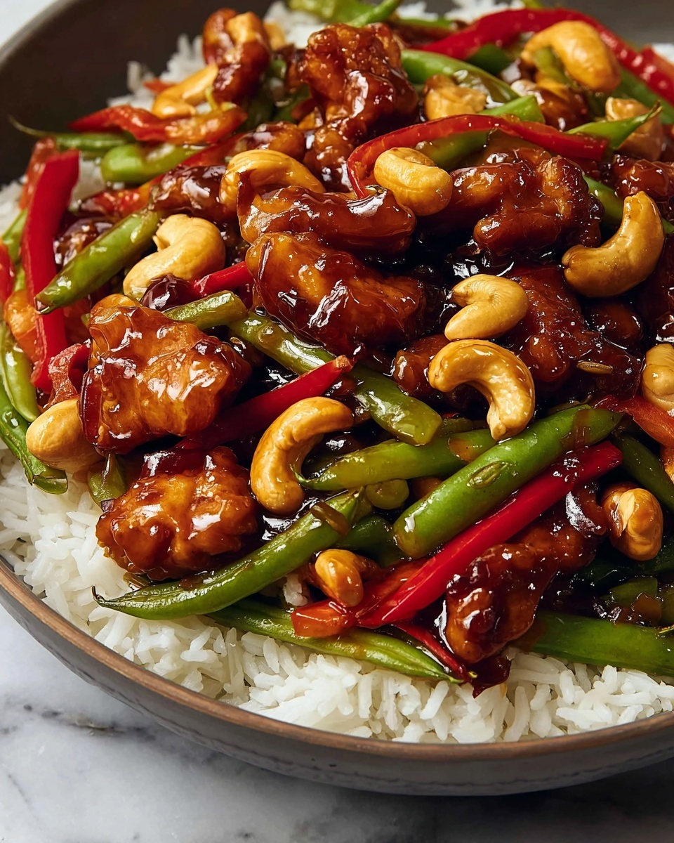 Cashew Chicken Stir-Fry Recipe - Recipe Image