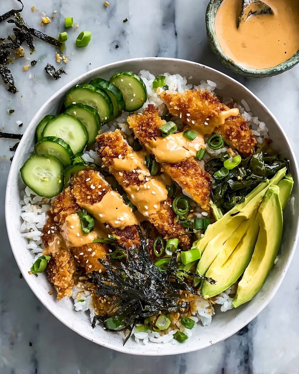 Crispy Chicken Katsu Bowls Recipe - Recipe Image