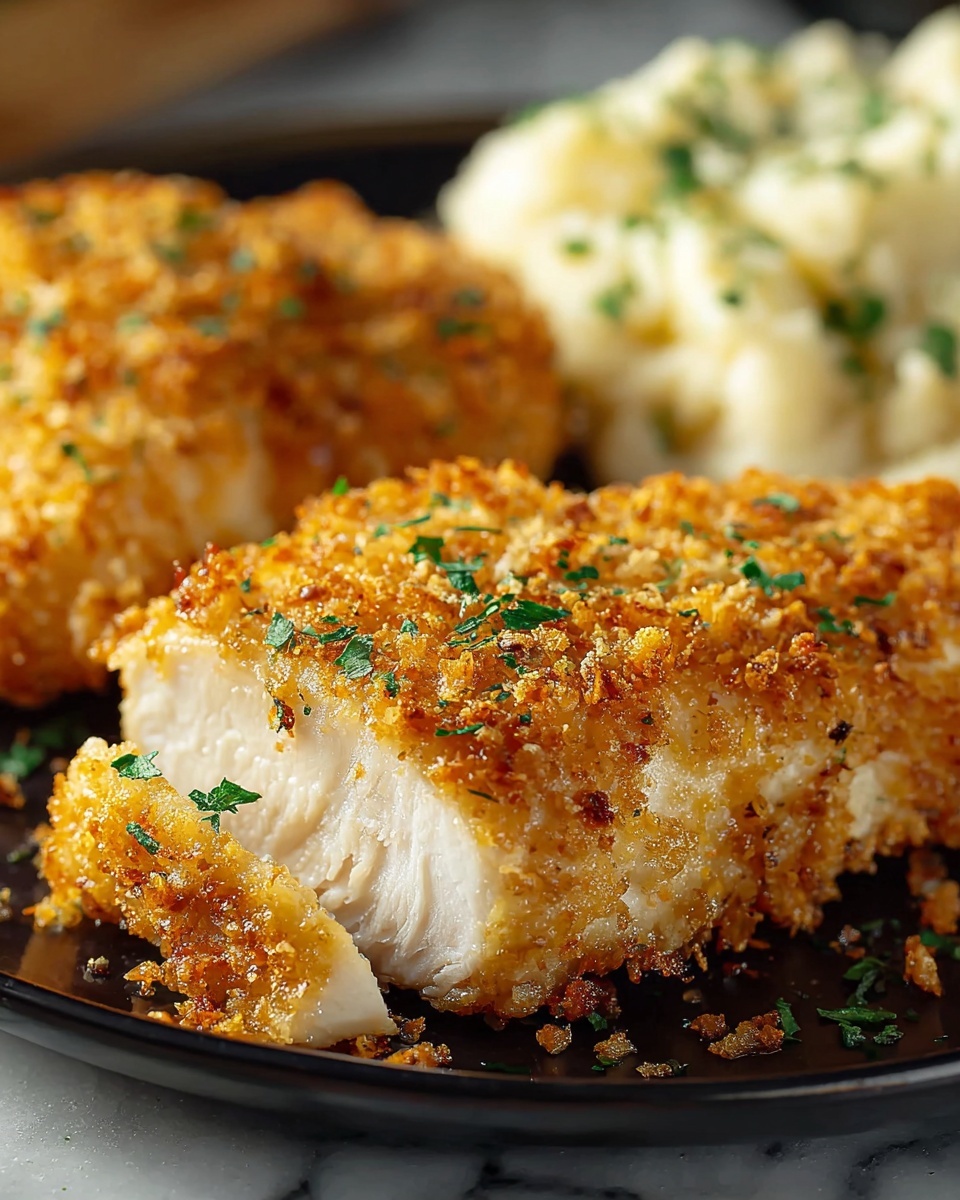 Parmesan Crusted Chicken Recipe - Recipe Image
