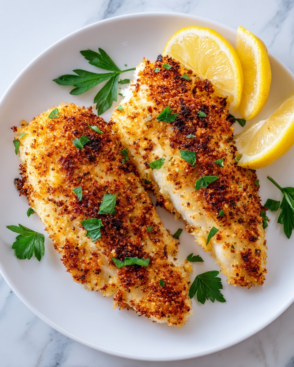 Fried Flounder with Homemade Tartar Sauce Recipe - Recipe Image
