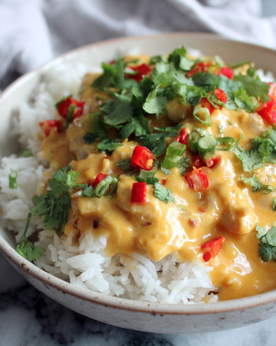 Crockpot Thai Peanut Chicken Recipe - Recipe Image