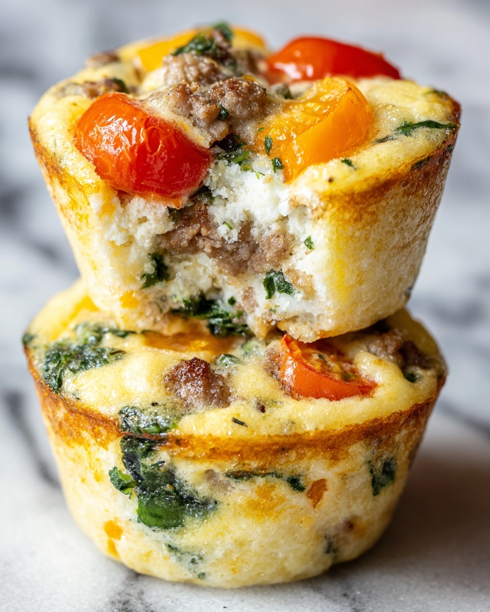 Veggie-Loaded Breakfast Frittata Cups Recipe - Recipe Image