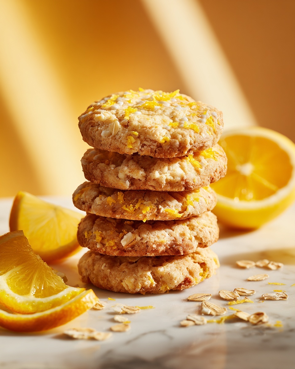 Lemon Oatmeal No-Bake Cookies Recipe - Recipe Image