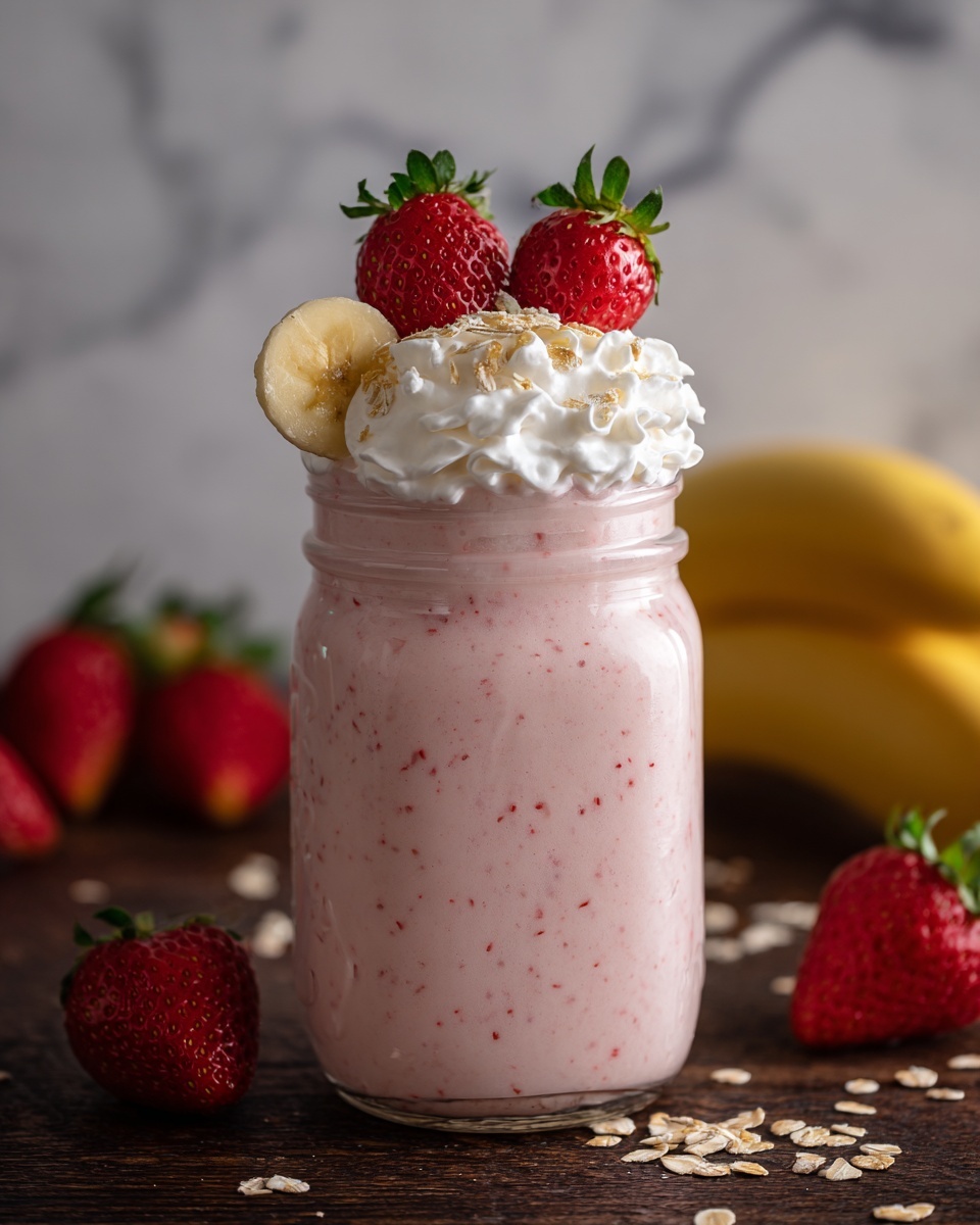 Strawberry Banana Smoothie Recipe - Recipe Image