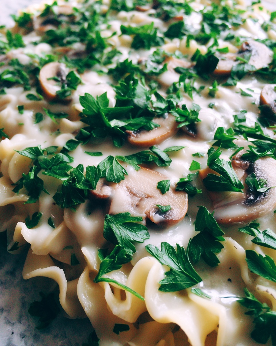 Beef and Mushroom Stroganoff Recipe - Recipe Image
