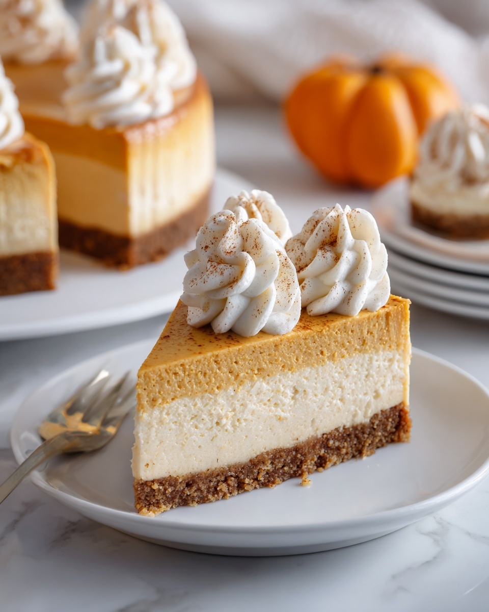 No-Bake Pumpkin Cheesecake Recipe - Recipe Image