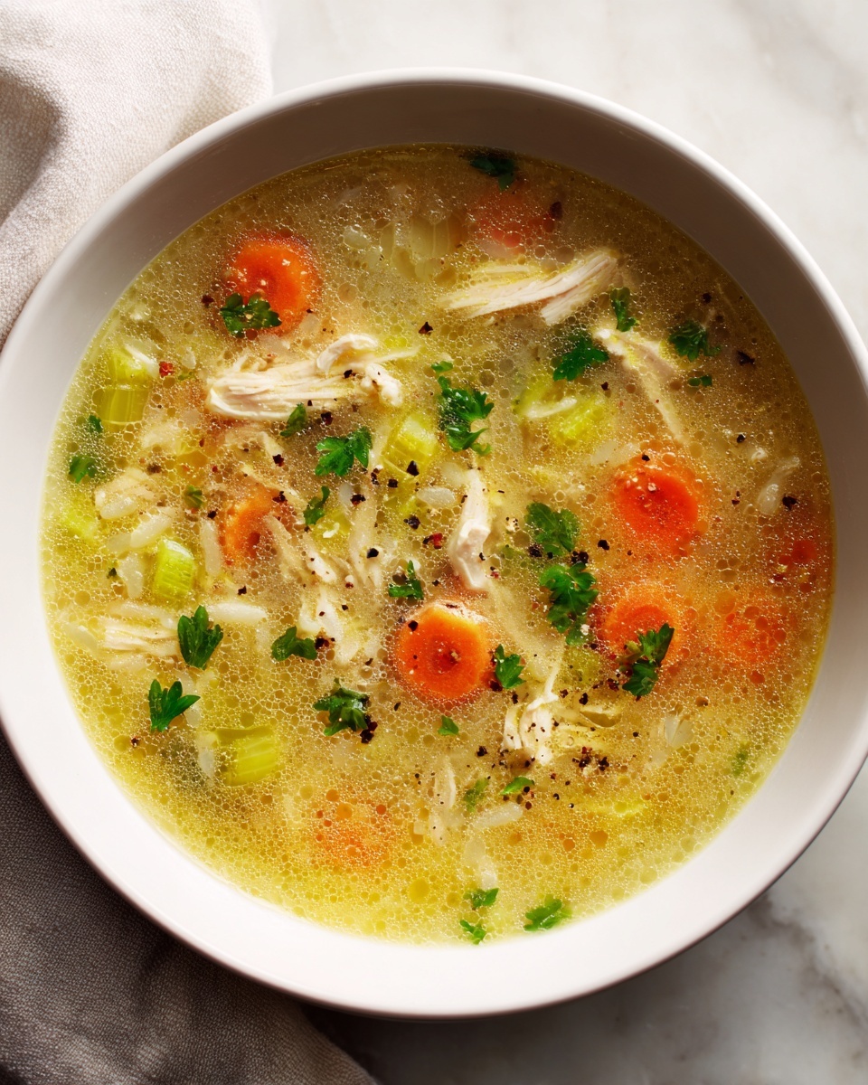 Chicken and Rice Soup – A Warm Embrace on Chilly Days Recipe - Recipe Image