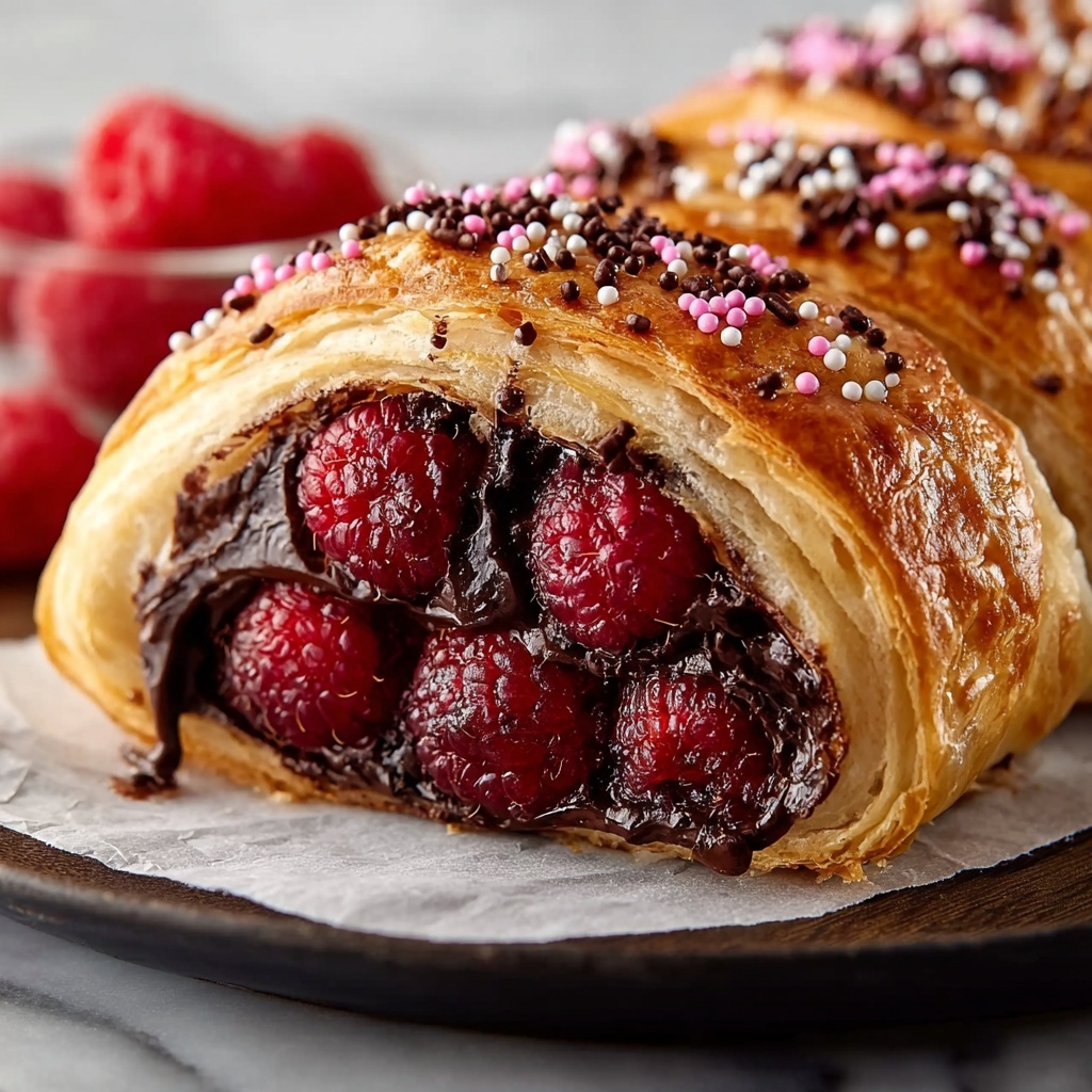 Raspberry Chocolate Sprinkle Rugelach Recipe - Recipe Image