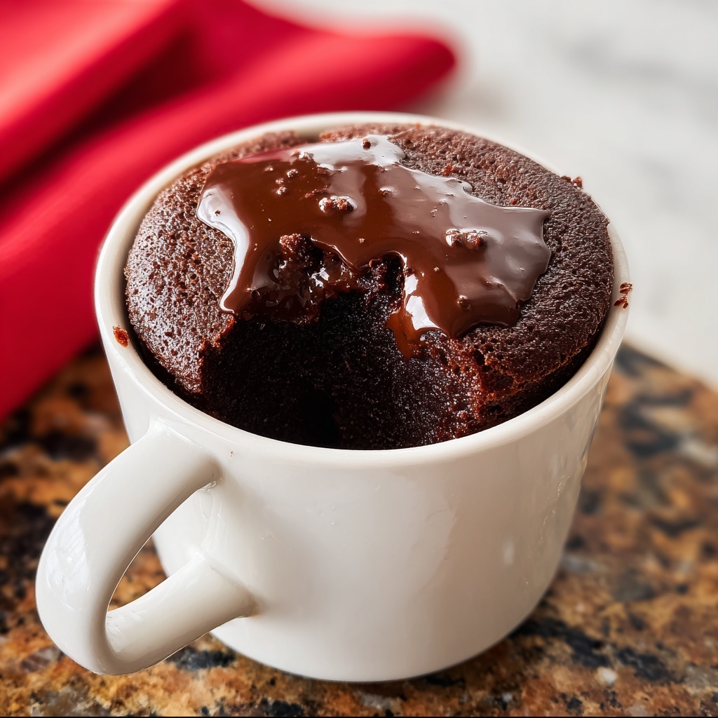 Chocolate Mug Cake Recipe - Recipe Image