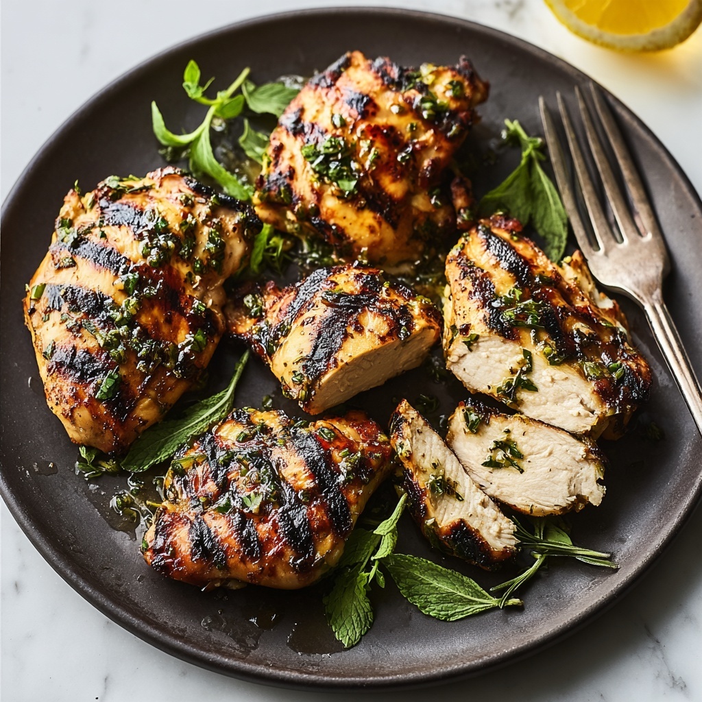 Lemon Herb Grilled Chicken Recipe - Recipe Image