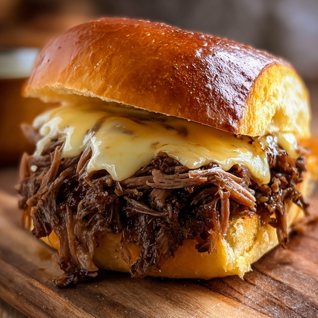 Crockpot French Dip Sandwich Recipe - Recipe Image