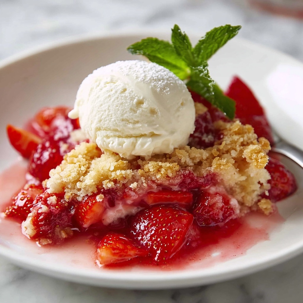 Strawberry Cobbler Recipe - Recipe Image