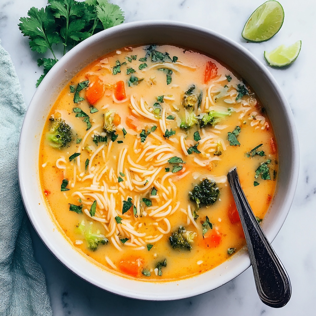 Thai Coconut Curry Soup Recipe - Recipe Image