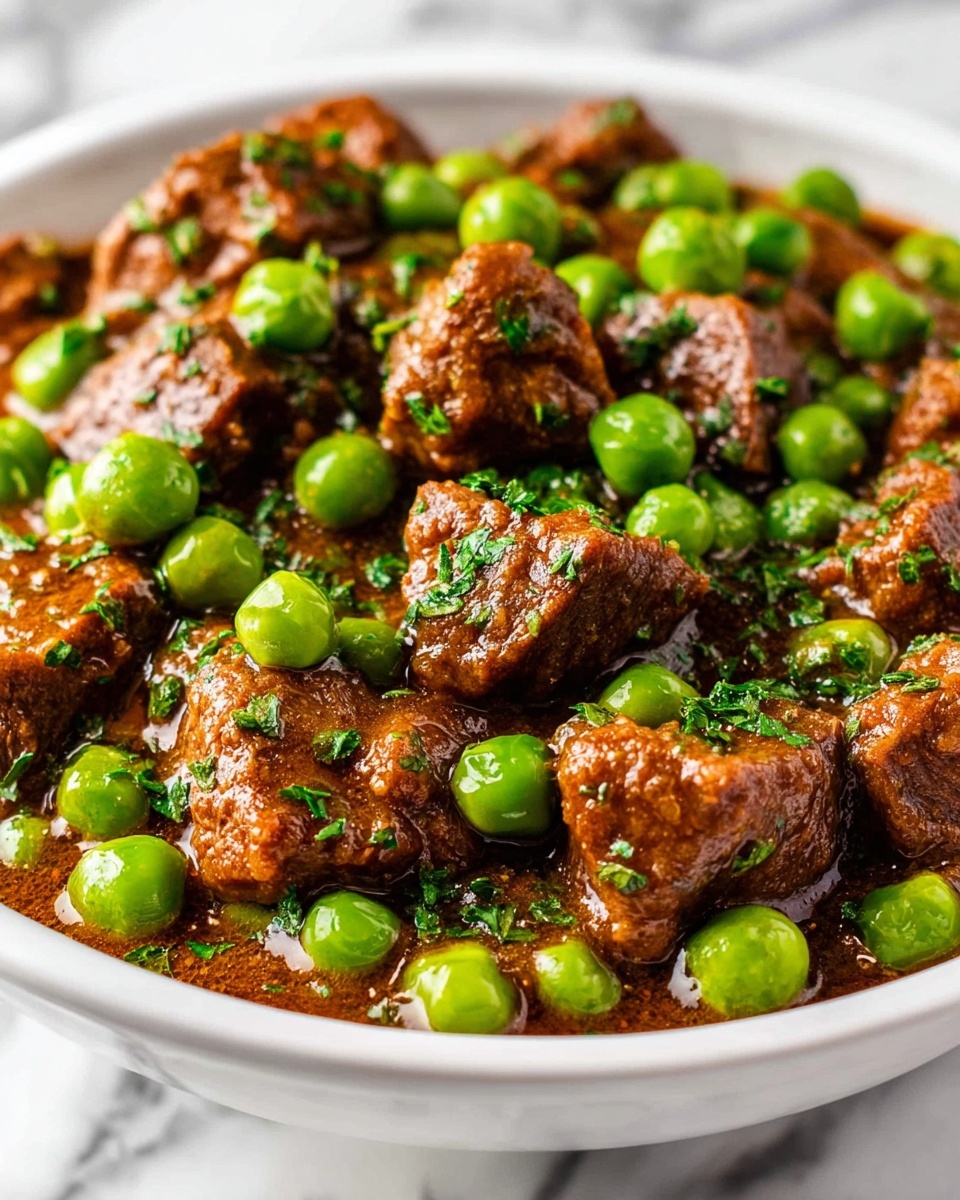 Beef and Pea Stew with Dill Recipe - Recipe Image