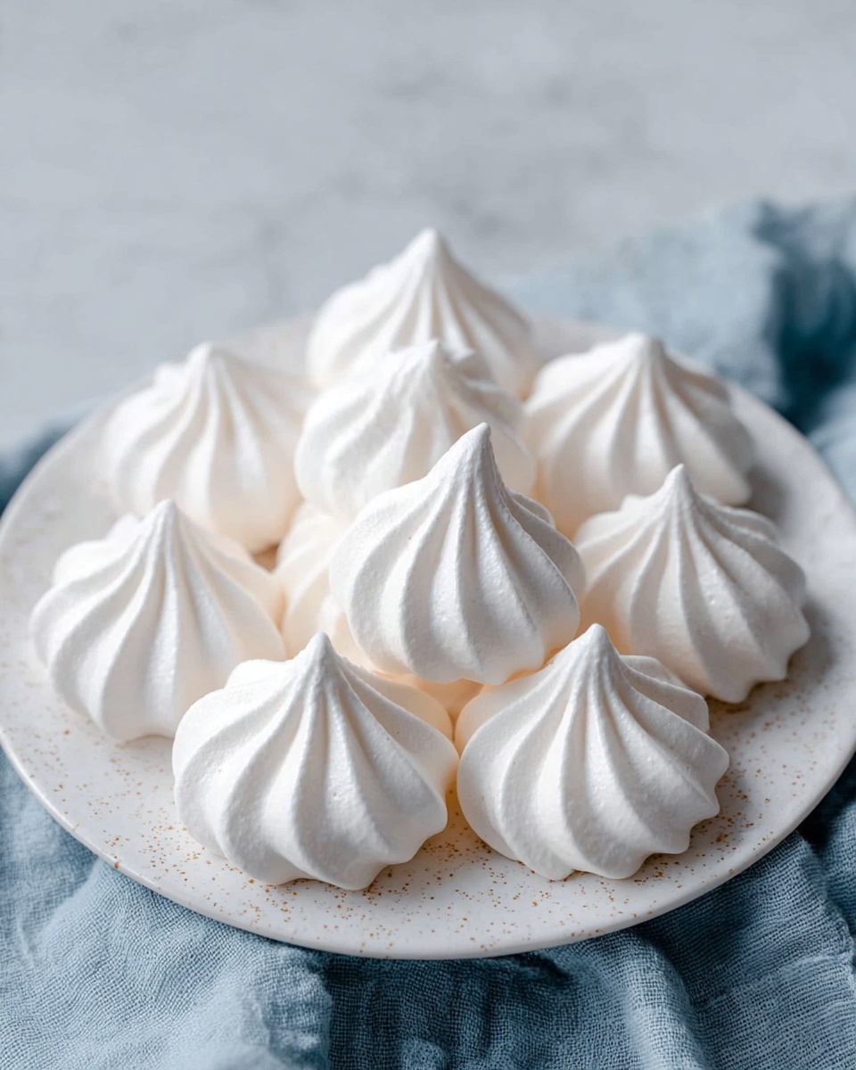 French Meringue Cookies Recipe - Recipe Image