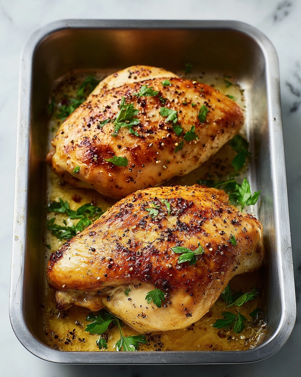 Baked Crispy Split Chicken Breast Recipe - Recipe Image