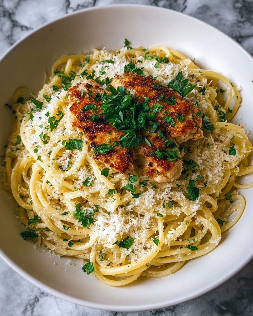 Parmesan Chicken Pasta Recipe - Recipe Image