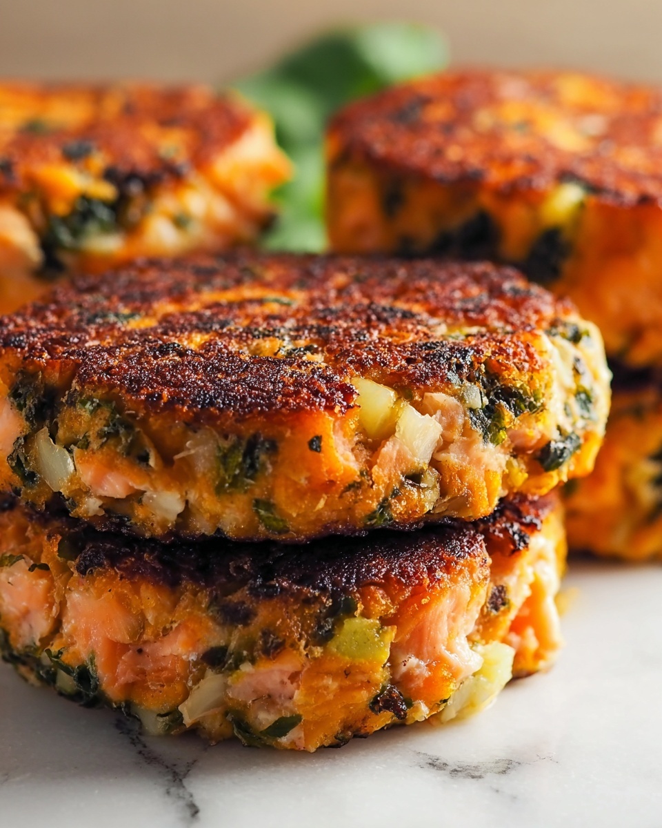 Mediterranean Salmon Patties Recipe - Recipe Image