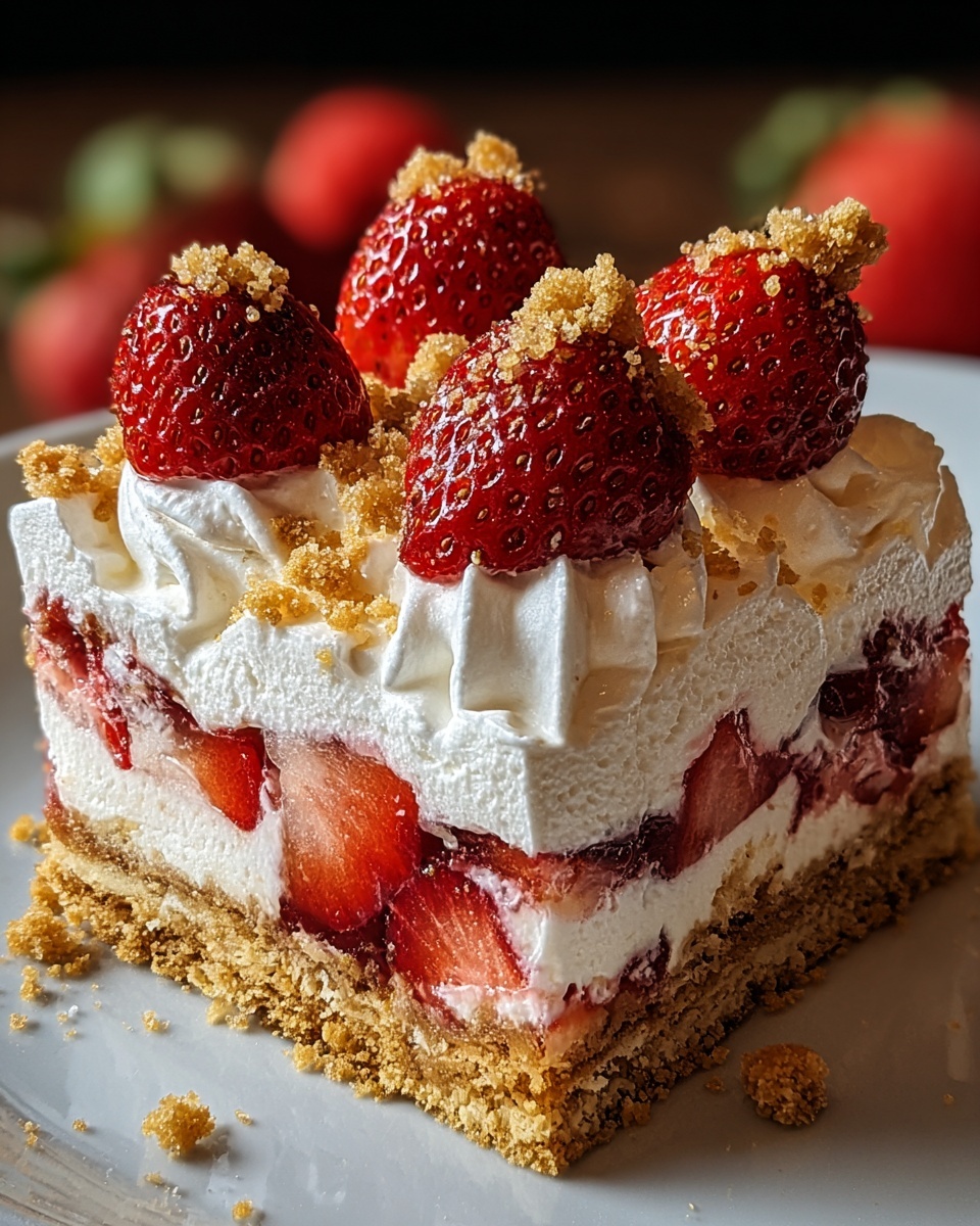 Irresistible Strawberry Cheesecake Dump Delight Recipe - Recipe Image
