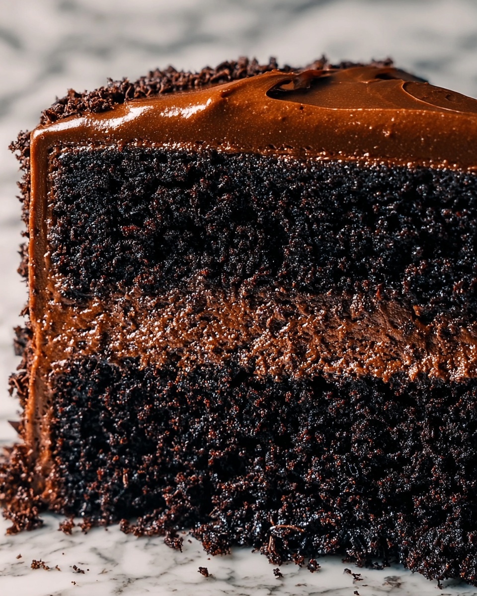 Black Cocoa Loaf Cake Recipe - Recipe Image