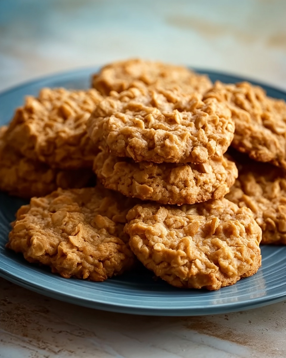 Peanut Butter No-Bake Cookies Recipe - Recipe Image
