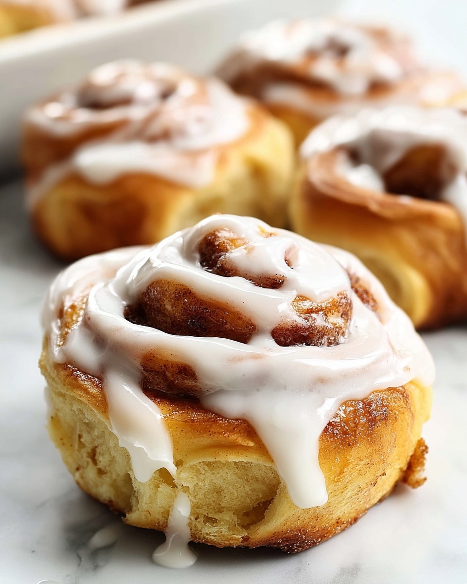 Banana Bread Cinnamon Rolls with Vegan Frosting Recipe - Recipe Image