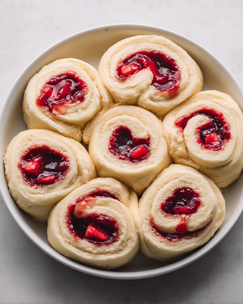 Strawberry Cinnamon Rolls Recipe - Recipe Image