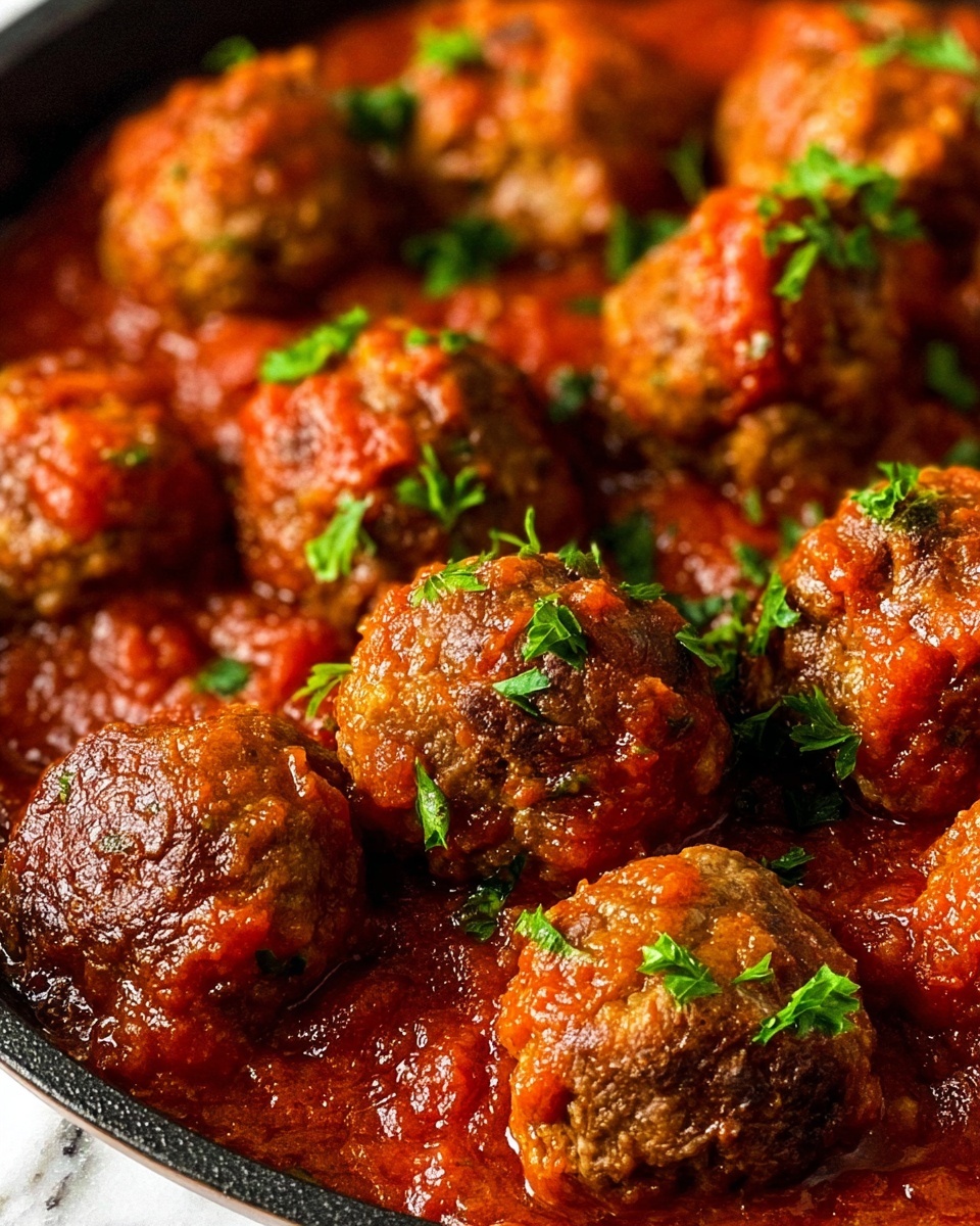 Spanish Meatballs in Tomato Sauce Recipe - Recipe Image