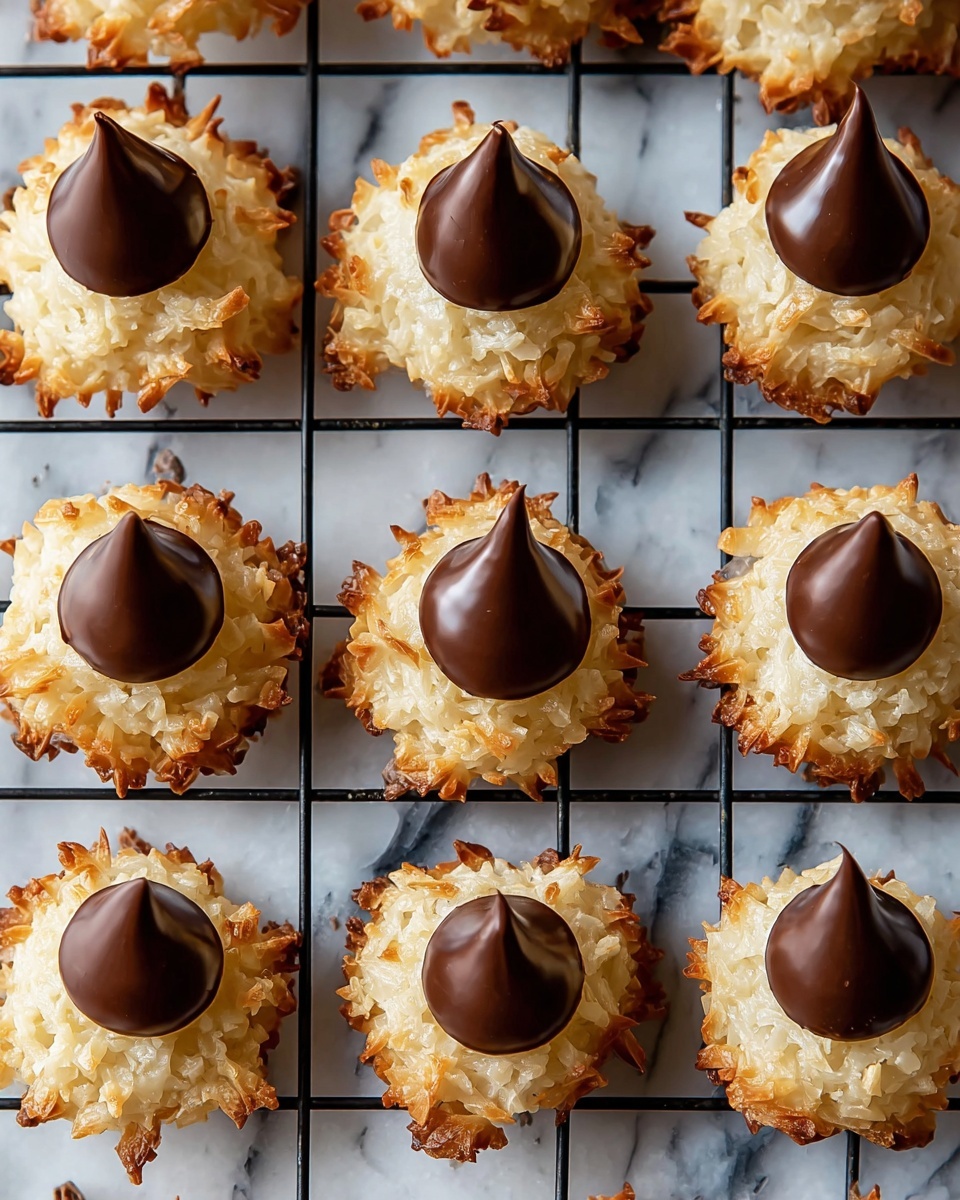 Coconut Blossom Cookies with Hershey Kisses Recipe - Recipe Image