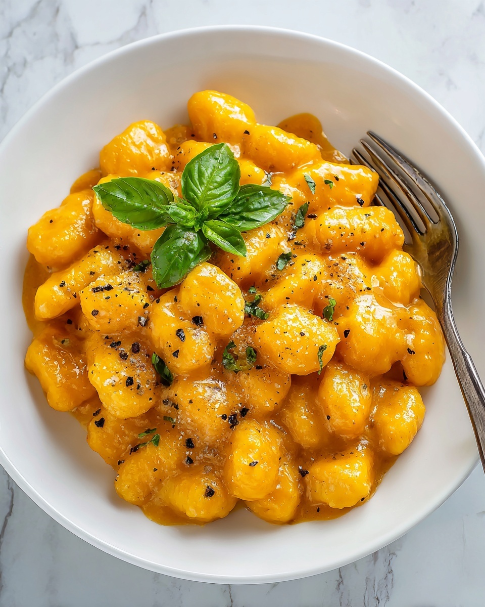 Double Pumpkin Gnocchi with Cozy Fall Pumpkin Sauce Recipe - Recipe Image