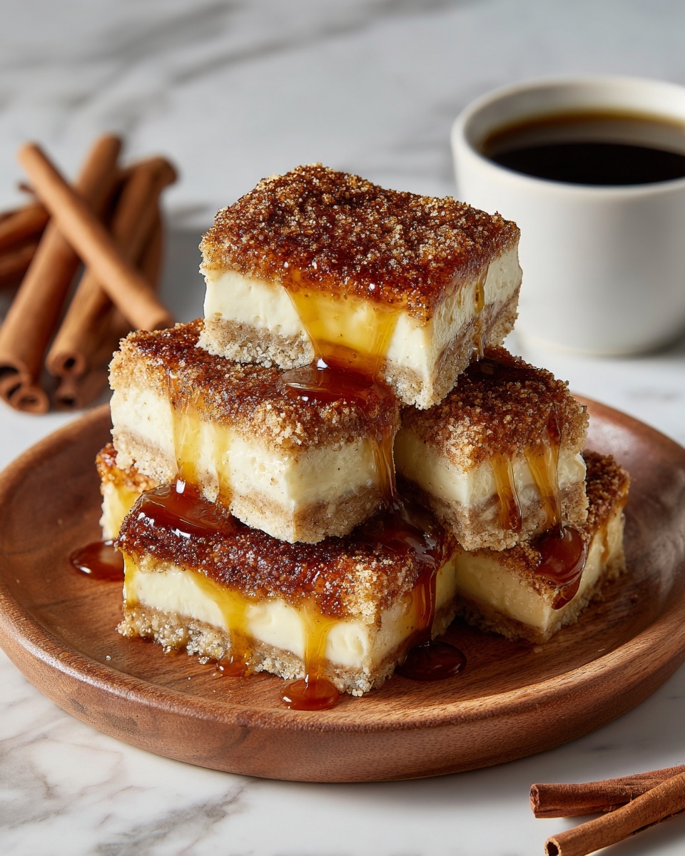 Churro Cheesecake Bars Recipe - Recipe Image