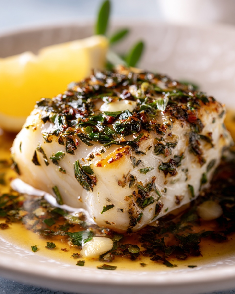 Baked Cod with Lemon and Garlic Recipe - Recipe Image