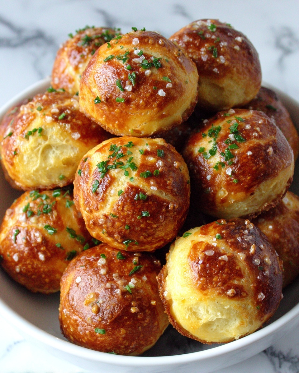 Buttery Soft Pretzel Bites Recipe - Recipe Image