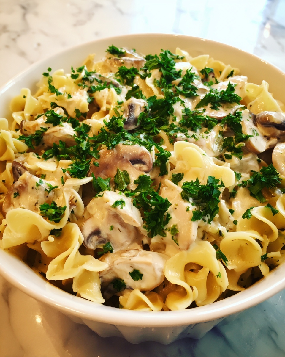 Beef and Mushroom Stroganoff Recipe - Recipe Image