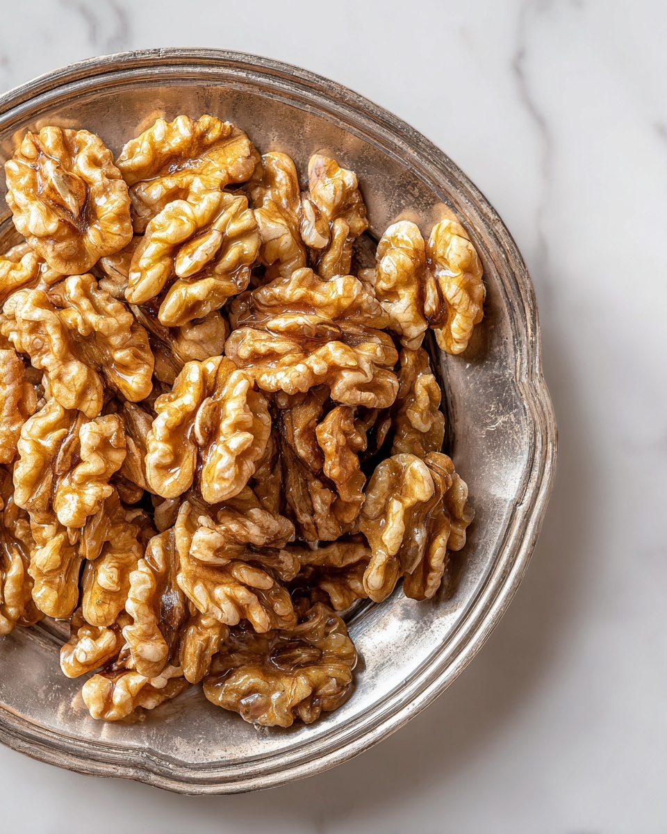 Brown Sugar Candied Walnuts Recipe - Recipe Image