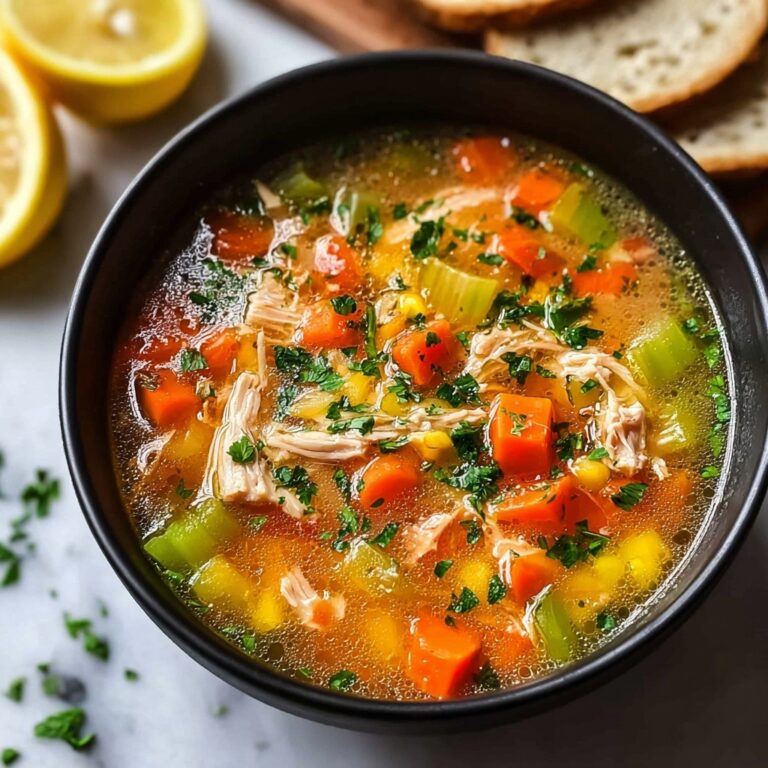 Instant Pot Chicken Vegetable Soup Recipe