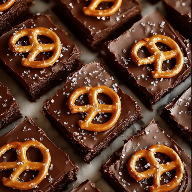 Chocolate Caramel Peanut Butter Pretzel Bars Recipe