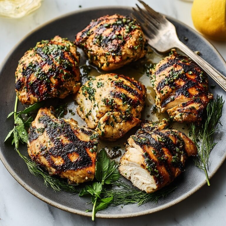 Lemon Herb Grilled Chicken Recipe