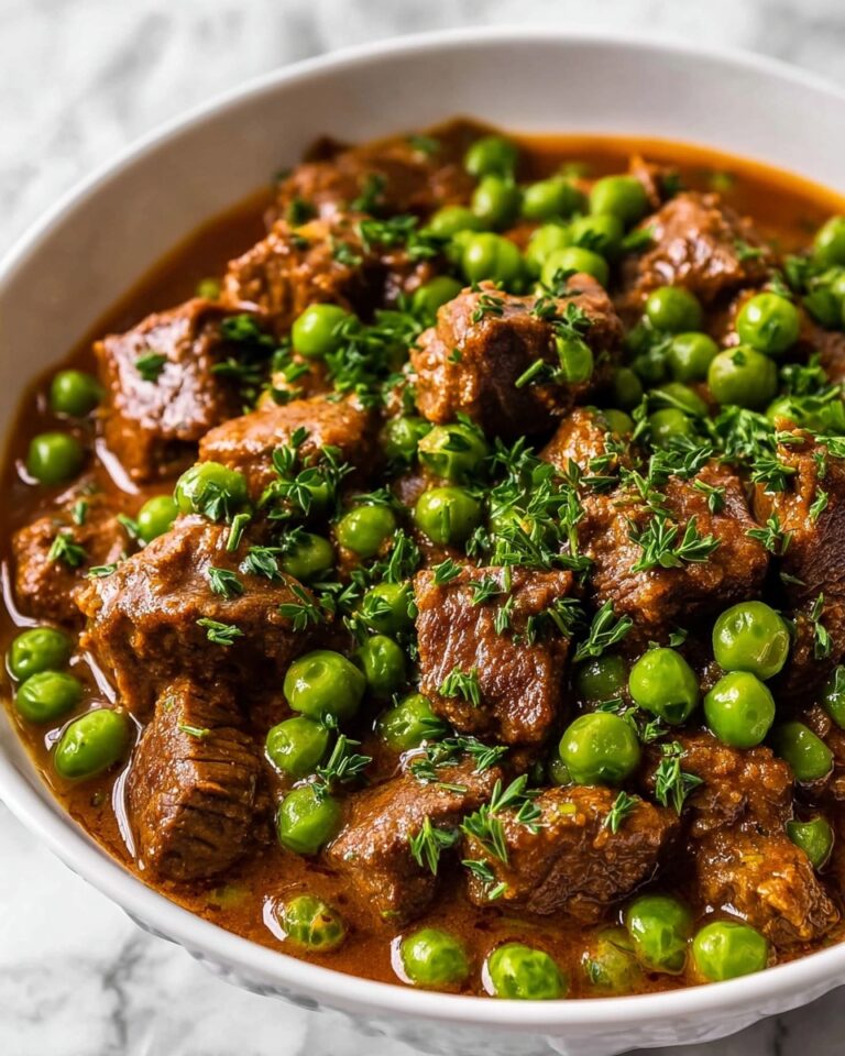 Beef and Pea Stew with Dill Recipe