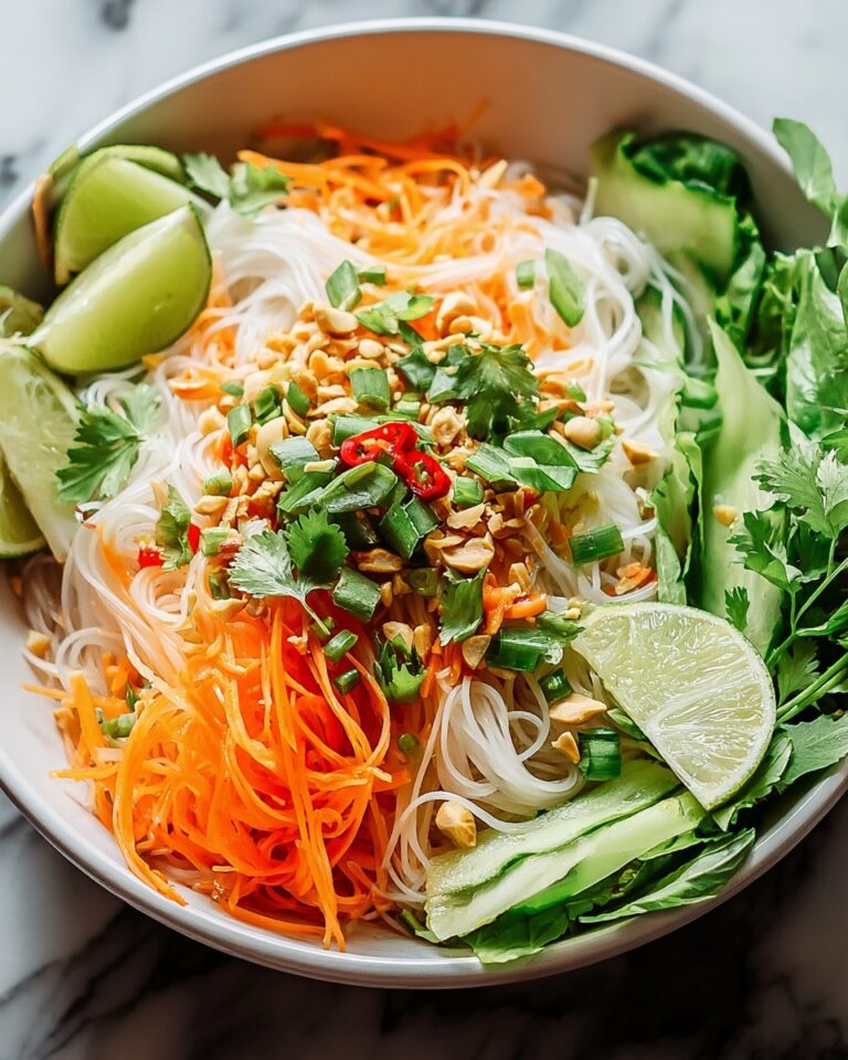 Vietnamese Noodle Salad with Tangy Dressing Recipe