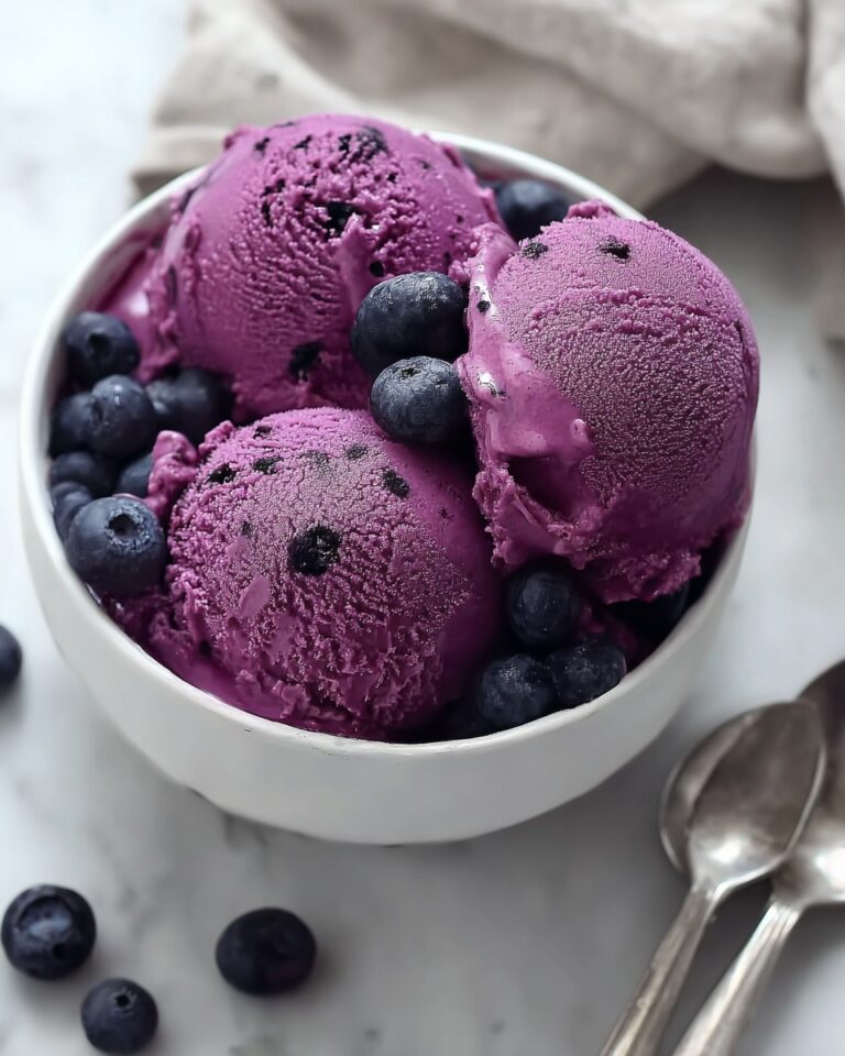 Blueberry Frozen Yogurt Recipe
