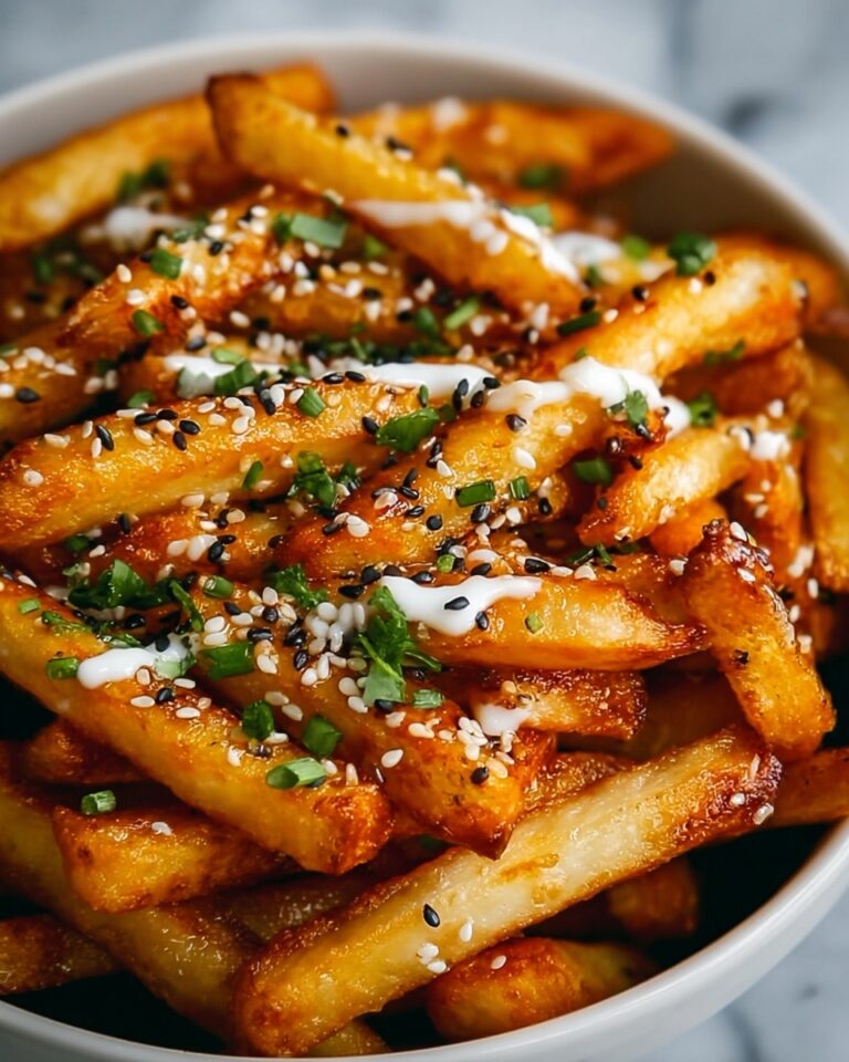 Spicy Garlic and Sesame Fries Recipe