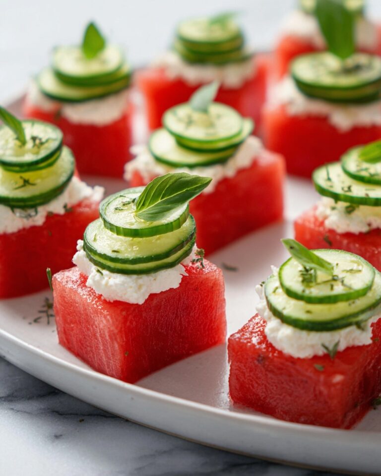Summer Watermelon Goat Cheese Recipe
