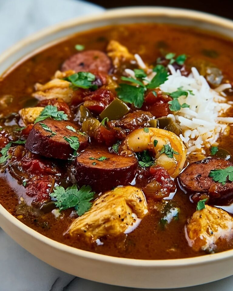 Cajun Chicken and Sausage Gumbo Recipe