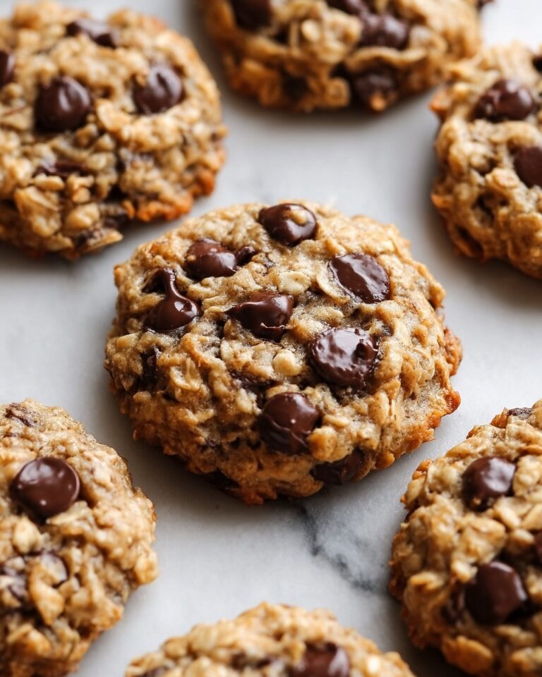 Healthy Banana Oats Cookies with Dark Chocolate Recipe