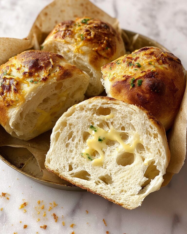 Light and Fluffy Garlic Butter Dinner Rolls Recipe