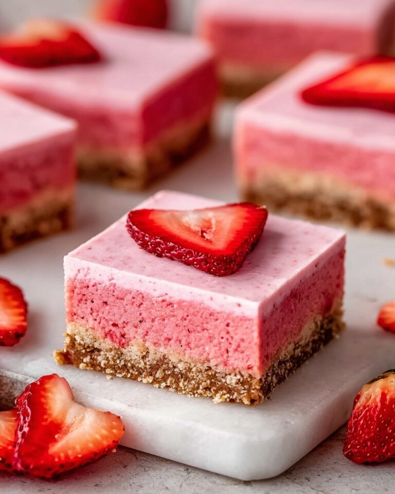 Strawberry White Chocolate Brownies Recipe