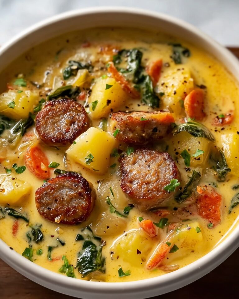 Hearty Sausage and Potato Soup with Kale Recipe